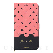 【iPhone11 Pro ケース】手帳型ケース Minette (Pink-Black)