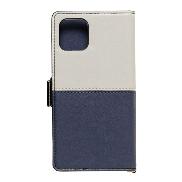 【iPhone11 Pro ケース】手帳型ケース JUDY (Gray × Navy)goods_nameサブ画像