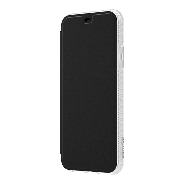 【iPhone11 Pro Max ケース】Survivor Clear Wallet for Quarter (Clear/Black)サブ画像