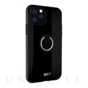 【iPhone11 Pro ケース】IIII fit リング (ブラック)