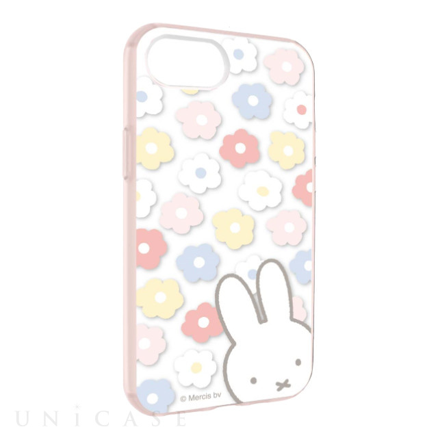 【iPhoneSE(第3/2世代)/8/7/6s/6 ケース】ミッフィー IIII fit Clear (フラワー)