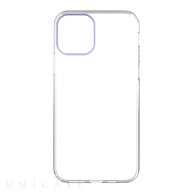 【iPhone11 Pro ケース】[Turtle]ハイブリッドケース レンズリング (パープル)