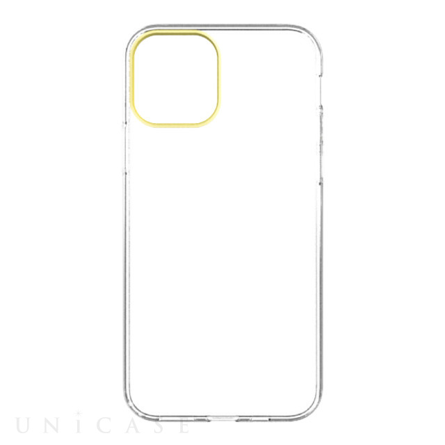 【iPhone11 Pro ケース】[Turtle]ハイブリッドケース レンズリング (イエロー)