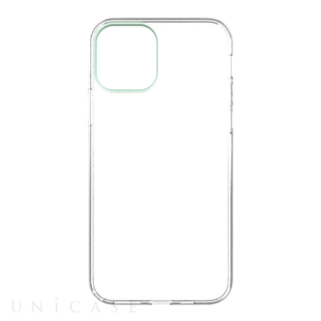 【iPhone11 Pro ケース】[Turtle]ハイブリッドケース レンズリング (グリーン)