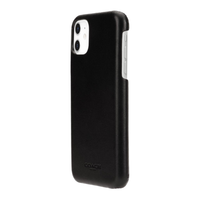 【iPhone11 ケース】LEATHER SLIM WRAP CASE (MIDNIGHT BLACK)サブ画像