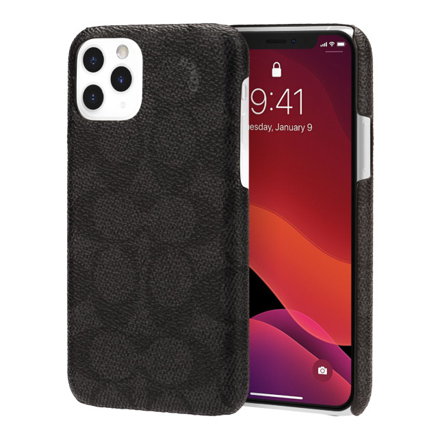 【iPhone11 Pro ケース】SLIM WRAP CASE SIGNATURE C WRAP (Black)サブ画像