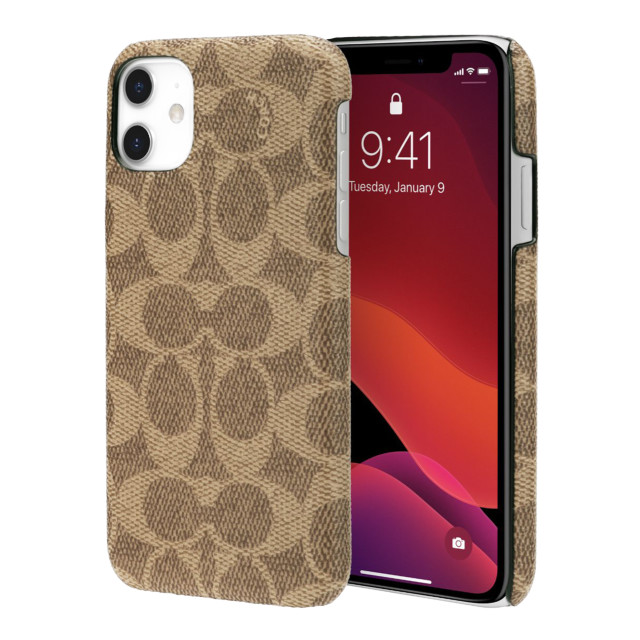 【iPhone11 ケース】SLIM WRAP CASE SIGNATURE C WRAP (Khaki)サブ画像