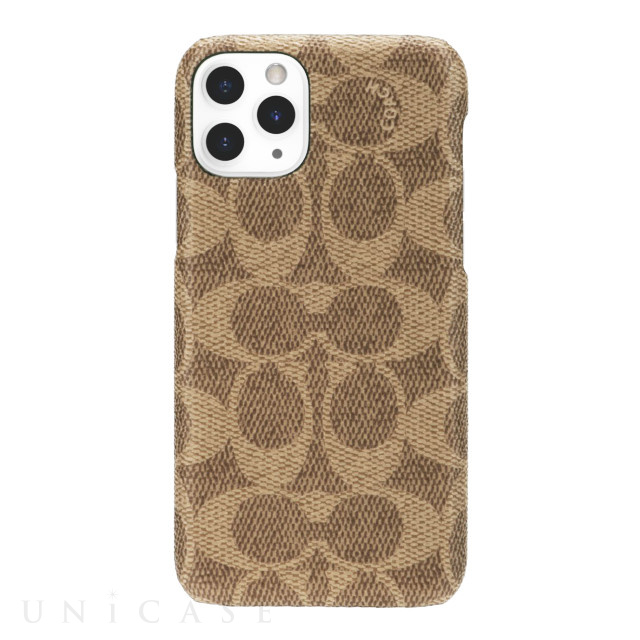 【iPhone11 Pro ケース】SLIM WRAP CASE SIGNATURE C WRAP (Khaki)