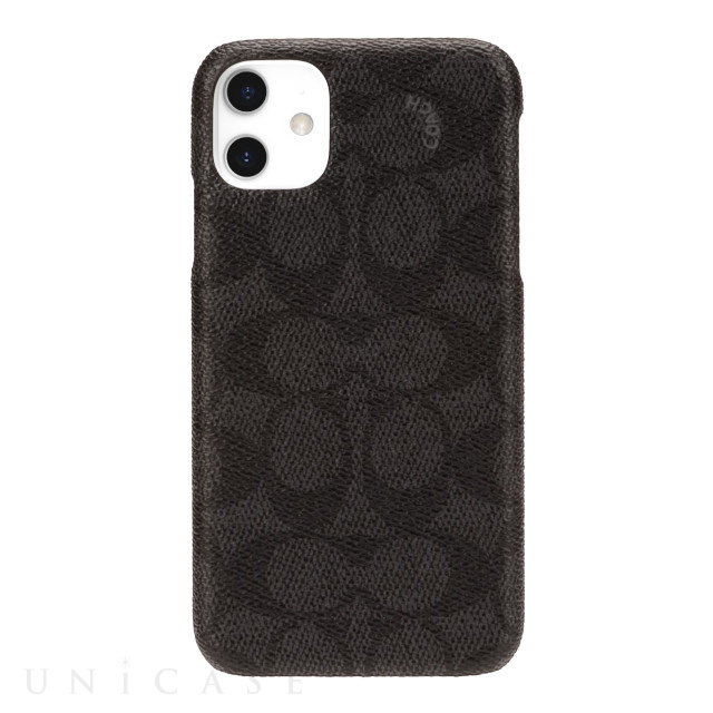 【iPhone11 ケース】SLIM WRAP CASE SIGNATURE C WRAP (Black)