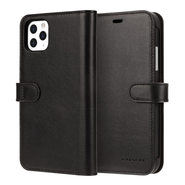 【iPhone11 Pro Max ケース】LEATHER WALLET CASE (MIDNIGHT BLACK) Leather Folioサブ画像