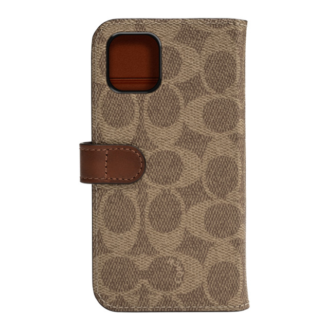 【iPhone11 ケース】WALLET CASE SIGNATURE C FOLIO (Khaki)サブ画像