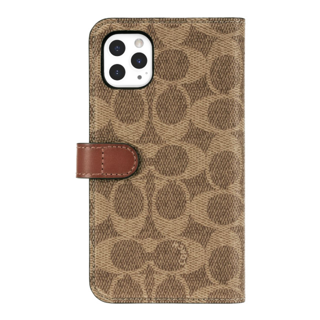 【iPhone11 ケース】WALLET CASE SIGNATURE C FOLIO (Khaki)サブ画像