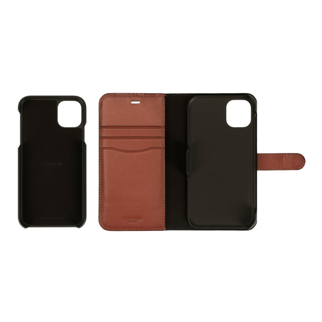 【iPhone11 ケース】WALLET CASE SIGNATURE C FOLIO (Khaki)サブ画像