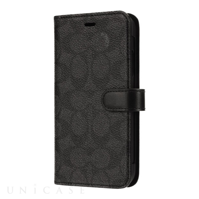 【iPhone11 ケース】WALLET CASE SIGNATURE C FOLIO (Black)