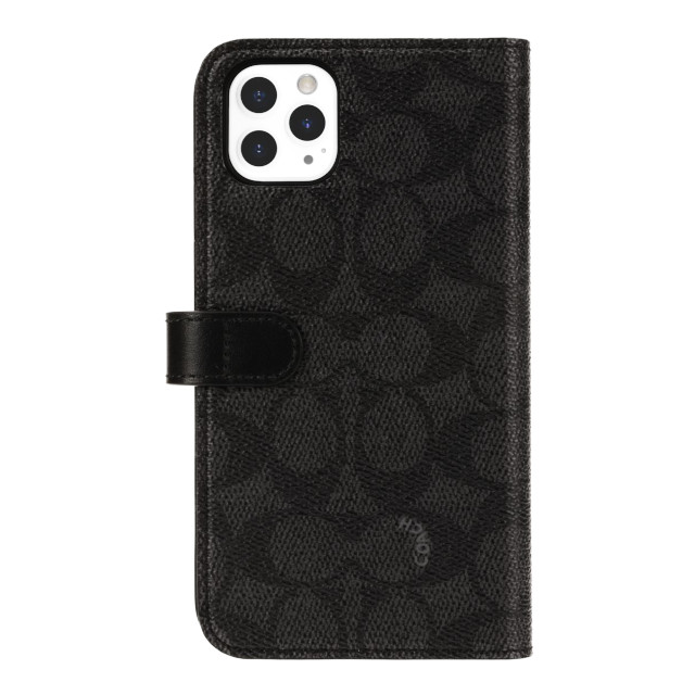 【iPhone11 Pro Max ケース】WALLET CASE SIGNATURE C FOLIO (Black)サブ画像