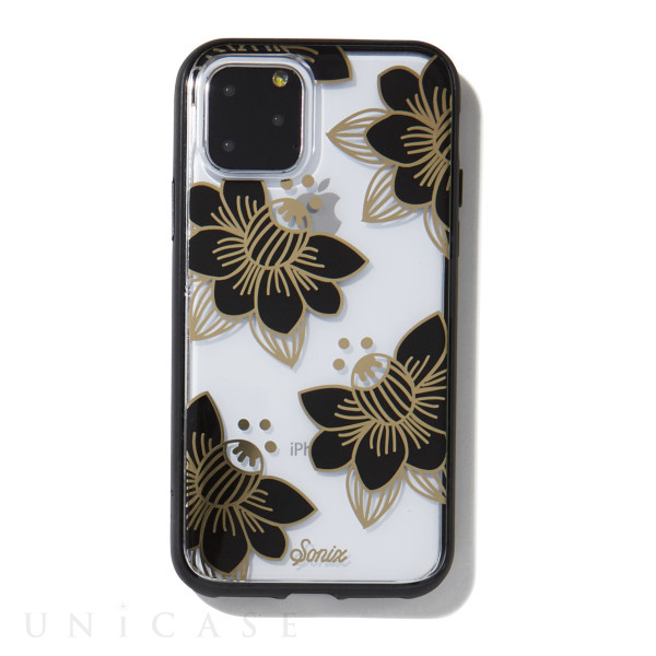 【iPhone11 Pro ケース】CLEAR COAT (DESERT LILY (BLACK))