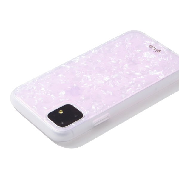 【iPhone11 ケース】CLEAR COAT (PINK PEARL TORT)サブ画像