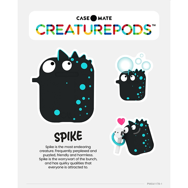 【AirPods(第2/1世代) ケース】CreaturePods (SPIKE)サブ画像