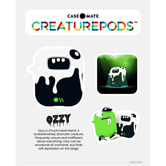 【AirPods(第2/1世代) ケース】CreaturePods (OZZY)サブ画像