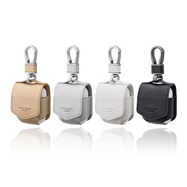 【AirPods(第2/1世代) ケース】“EURO Passione” PU Leather Case (White)サブ画像