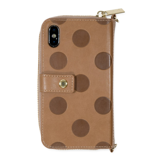 【iPhoneXS/X ケース】手帳型 SMAWALLET DOT (BEG)goods_nameサブ画像