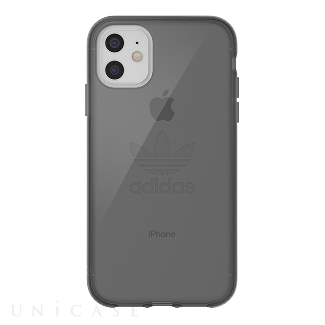 【iPhone11/XR ケース】Protective Clear Case Big Logo FW19 (Smokey Black)