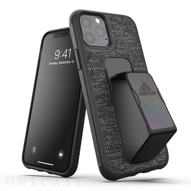 【iPhone11 Pro ケース】Grip Case iridescent FW19 (Black)
