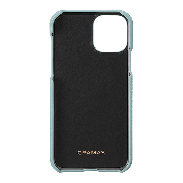 【iPhone11 Pro ケース】Shrunken-Calf Leather Shell Case (Baby Blue)goods_nameサブ画像