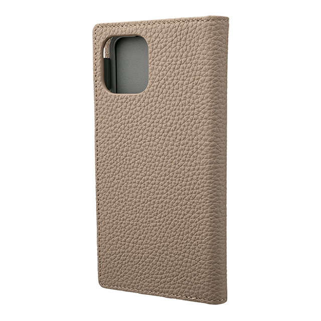【iPhone11 Pro/XS/X ケース】Shrunken-Calf Leather Book Case (Taupe)goods_nameサブ画像