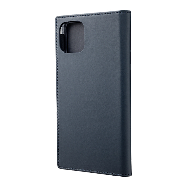 【iPhone11 Pro Max/XS Max ケース】Genuine Leather Book Case (Navy)goods_nameサブ画像