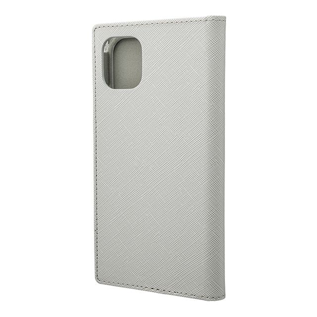 【iPhone11/XR ケース】“EURO Passione” PU Leather Book Case (Gray)サブ画像