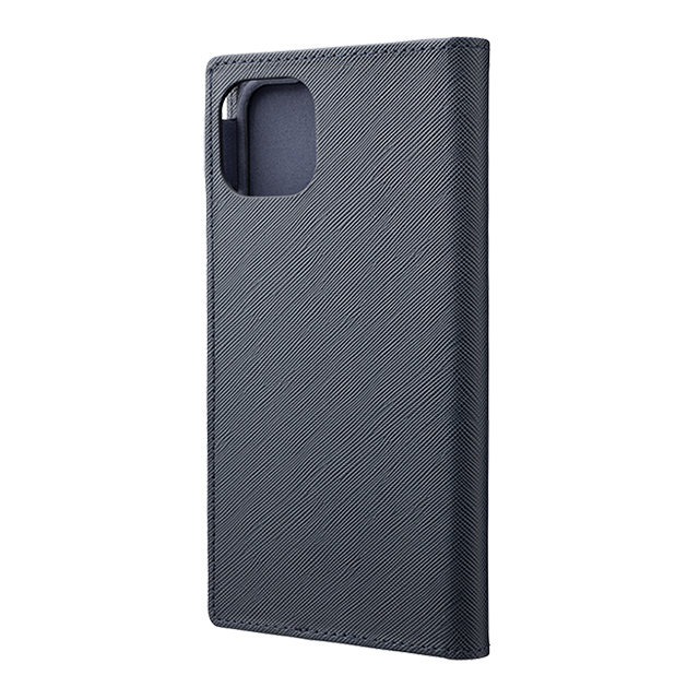 【iPhone11 Pro Max/XS Max ケース】“EURO Passione” PU Leather Book Case (Navy)サブ画像