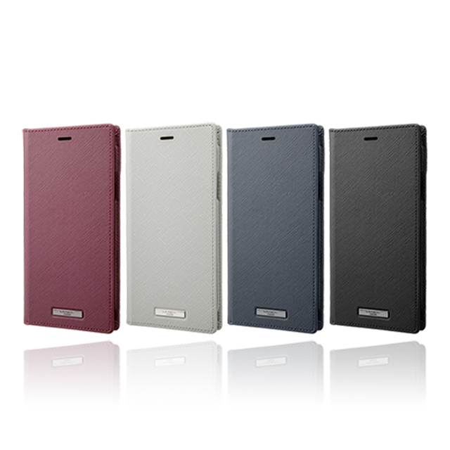 【iPhone11 Pro Max/XS Max ケース】“EURO Passione” PU Leather Book Case (Gray)サブ画像