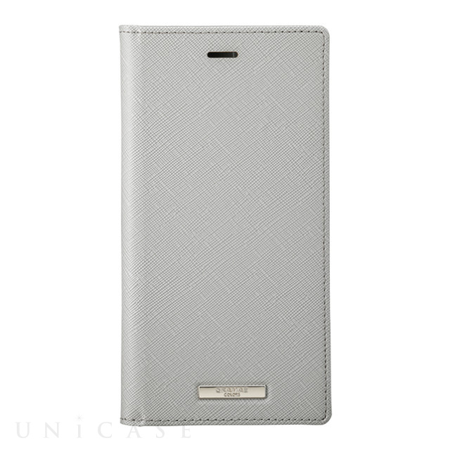 【iPhone11/XR ケース】“EURO Passione” PU Leather Book Case (Gray)