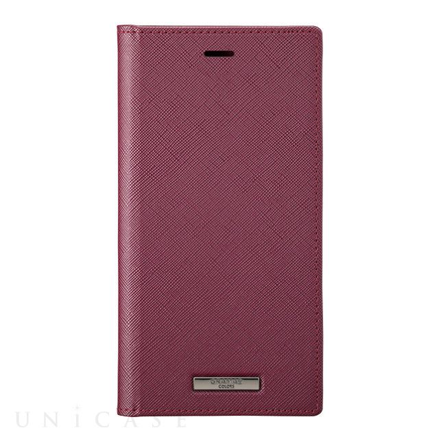 【iPhone11/XR ケース】“EURO Passione” PU Leather Book Case (Wine)