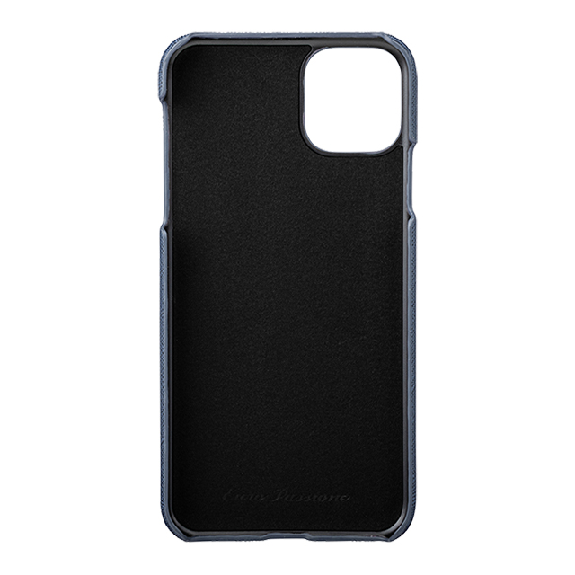 【iPhone11 Pro Max ケース】“EURO Passione” PU Leather Shell Case (Navy)goods_nameサブ画像