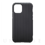 【iPhone11 Pro ケース】”Rib” Hybrid Shell Case (Black)