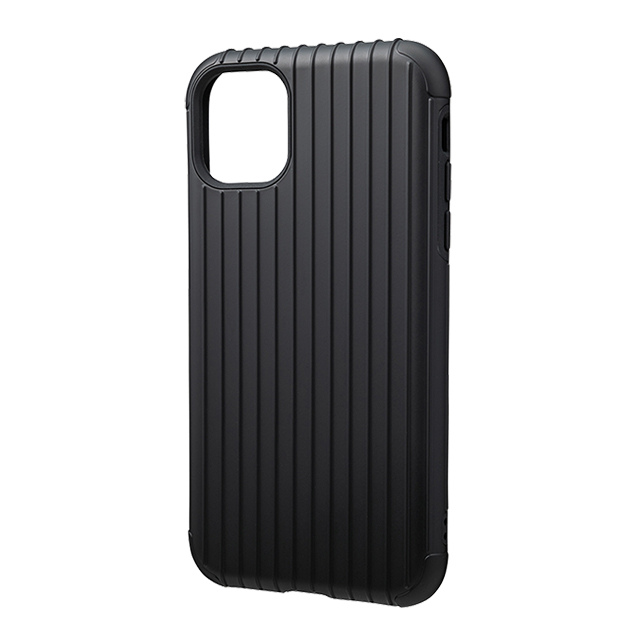【iPhone11/XR ケース】”Rib” Hybrid Shell Case (Black)サブ画像
