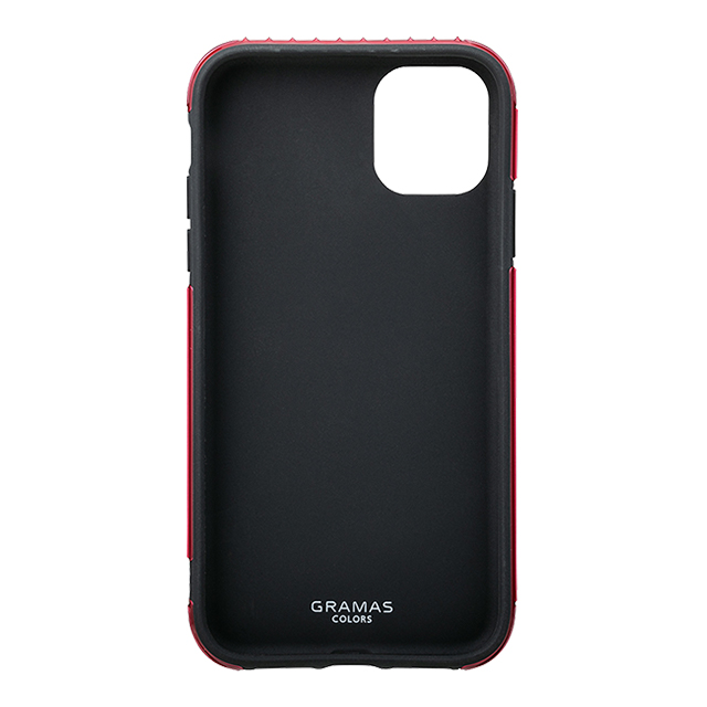 【iPhone11/XR ケース】”Rib” Hybrid Shell Case (Red)goods_nameサブ画像