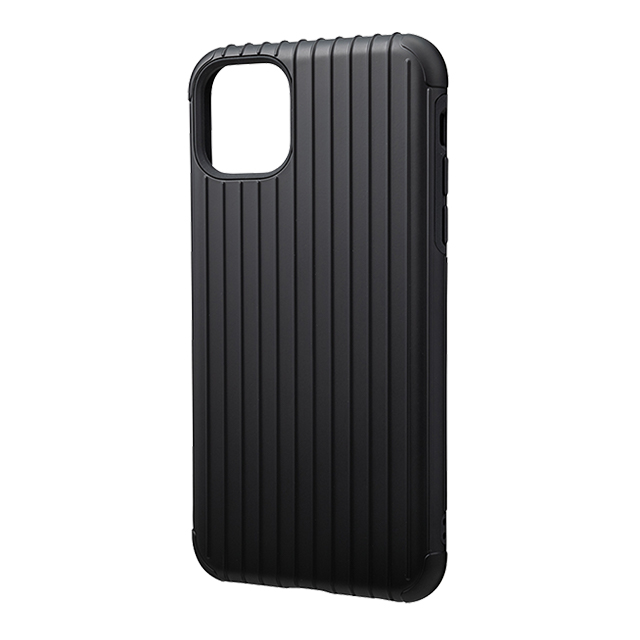 【iPhone11 Pro Max ケース】”Rib” Hybrid Shell Case (Black)サブ画像