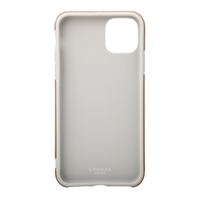 【iPhone11 Pro Max ケース】”Rib” Hybrid Shell Case (Gold)サブ画像