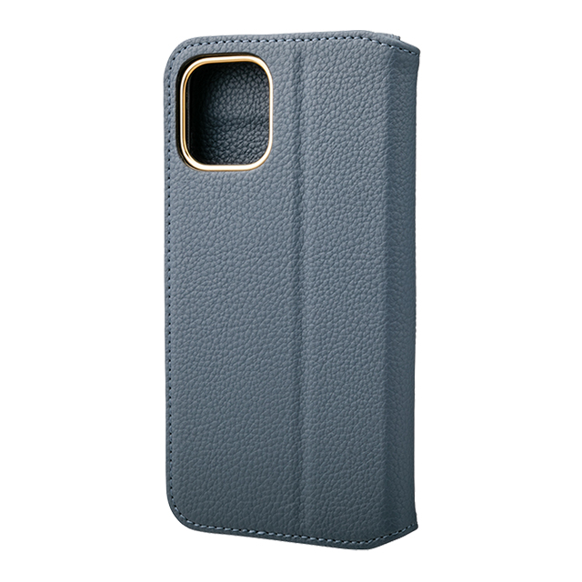 【iPhone11 Pro ケース】“Shrink” PU Leather Book Case (Navy)サブ画像