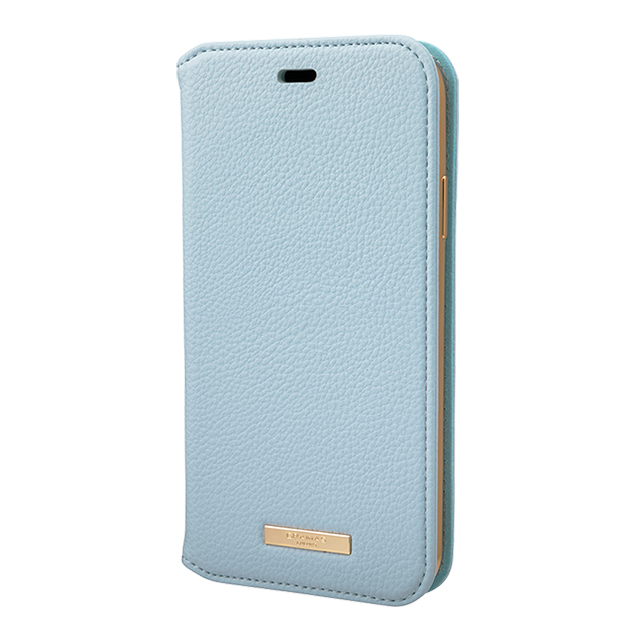 【iPhone11/XR ケース】“Shrink” PU Leather Book Case (Light Blue)サブ画像