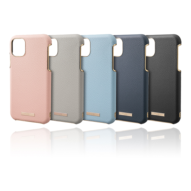 【iPhone11 Pro ケース】“Shrink” PU Leather Shell Case (Greige)goods_nameサブ画像