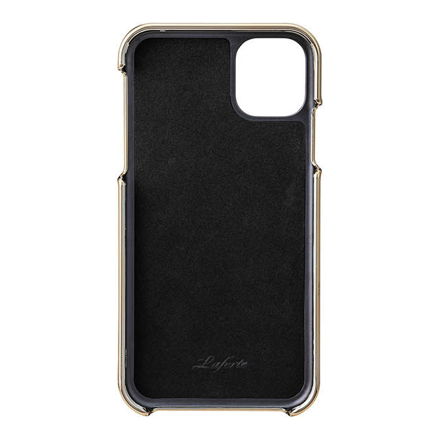 【iPhone11/XR ケース】“Shrink” PU Leather Shell Case (Greige)サブ画像