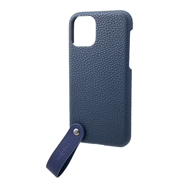 【iPhone11 Pro ケース】“TAIL” PU Leather Shell Case (Navy)goods_nameサブ画像