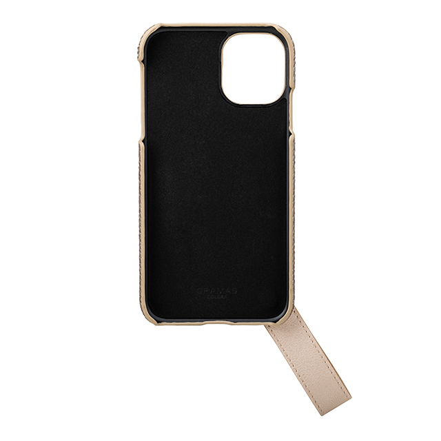 【iPhone11 Pro ケース】“TAIL” PU Leather Shell Case (Gold)サブ画像