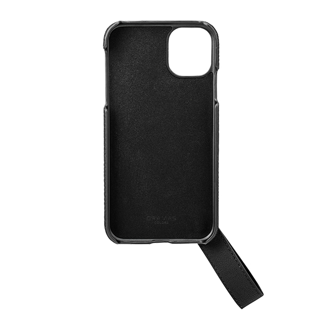 【iPhone11/XR ケース】“TAIL” PU Leather Shell Case (Black)goods_nameサブ画像