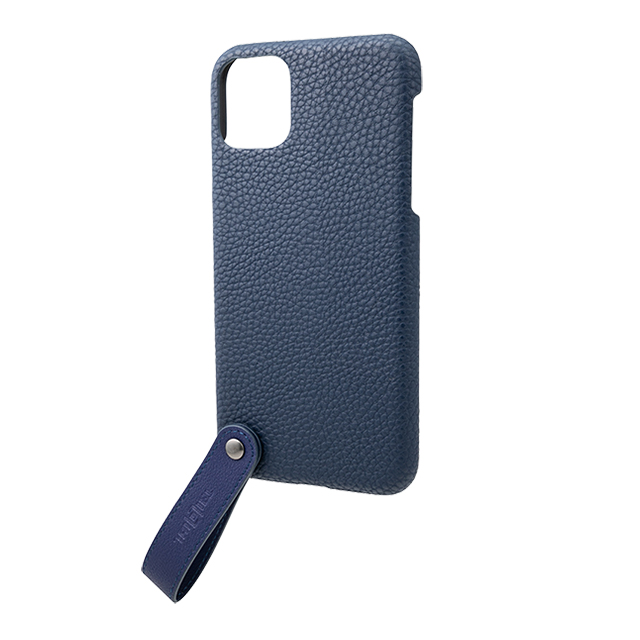 【iPhone11 Pro Max ケース】“TAIL” PU Leather Shell Case (Navy)goods_nameサブ画像