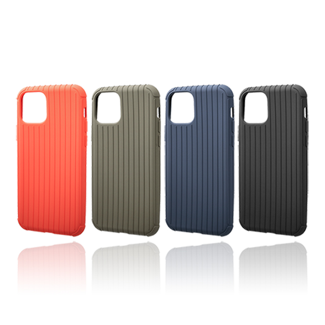 【iPhone11 Pro ケース】“Rib Light” TPU Shell Case (Navy)サブ画像